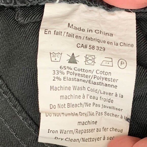 Asos Glamorous Ripped Knee Skinny Jeans Distressed Gray High Rise Waist - Picture 9 of 9